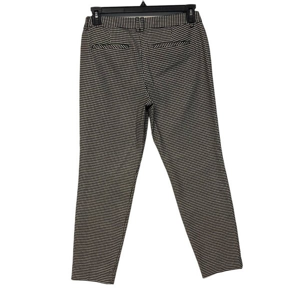 EXPRESS EDITOR BLACK & WHITE PANTS 8 R - Picture 3 of 5